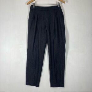 Babaton Pants Strech Wool Cashmere Blend Size 6 Women’s Black Office Casual